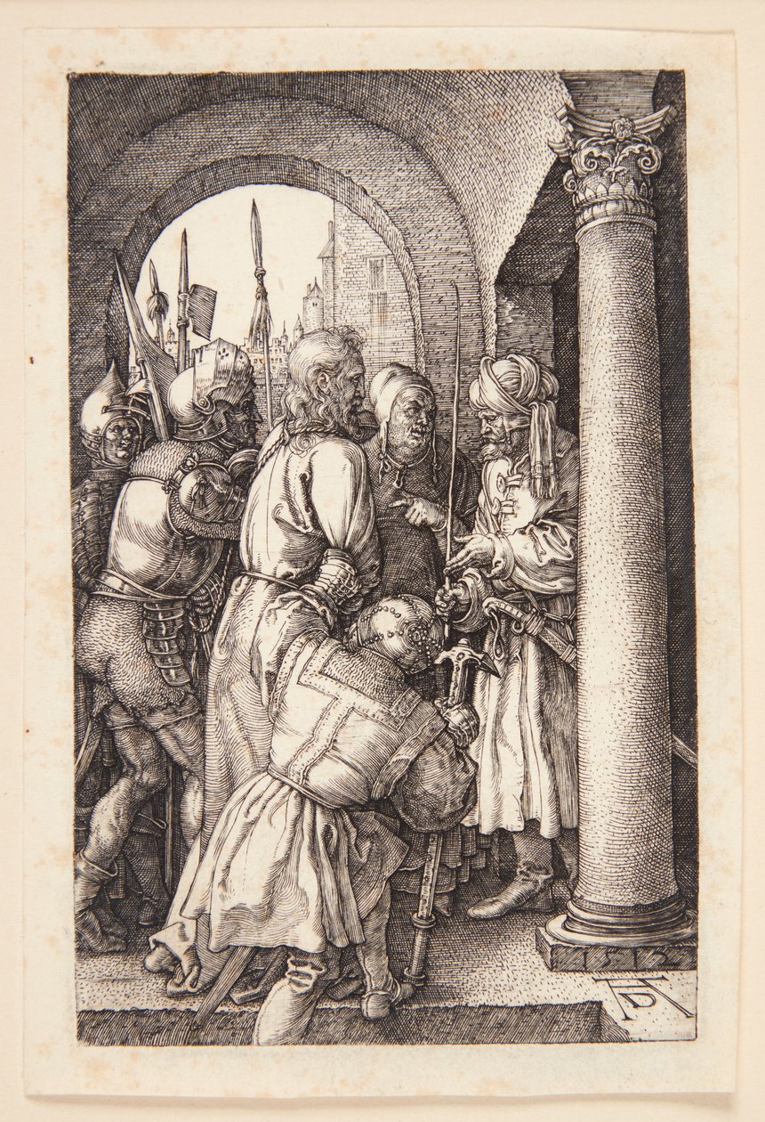 Kristus Pilatuksen edessä tekijältä Albrecht Dürer