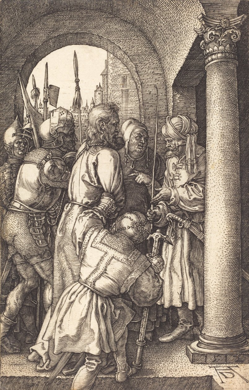 Kristus Pilatuksen edessä, 1512. tekijältä Albrecht Dürer