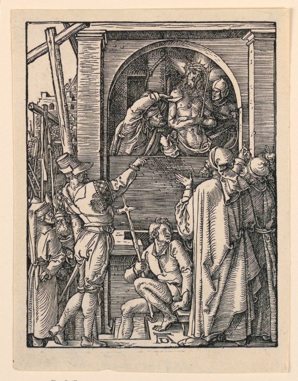 Kristus ennen ihmisiä (Ecce Homo), Pikku Passion -sarjasta tekijältä Albrecht Dürer