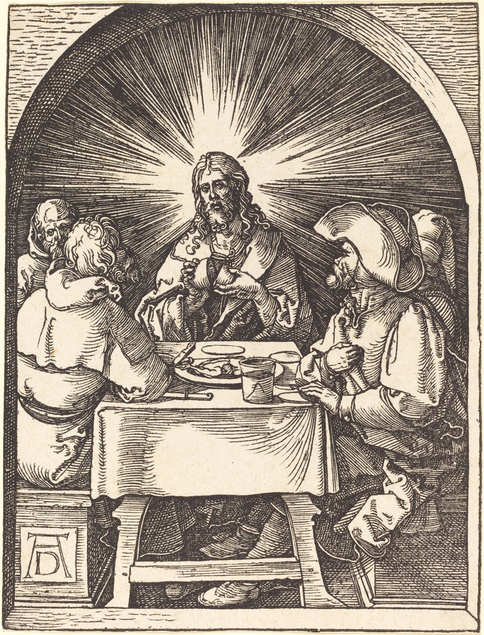 Kristus Emmauksessa tekijältä Albrecht Dürer