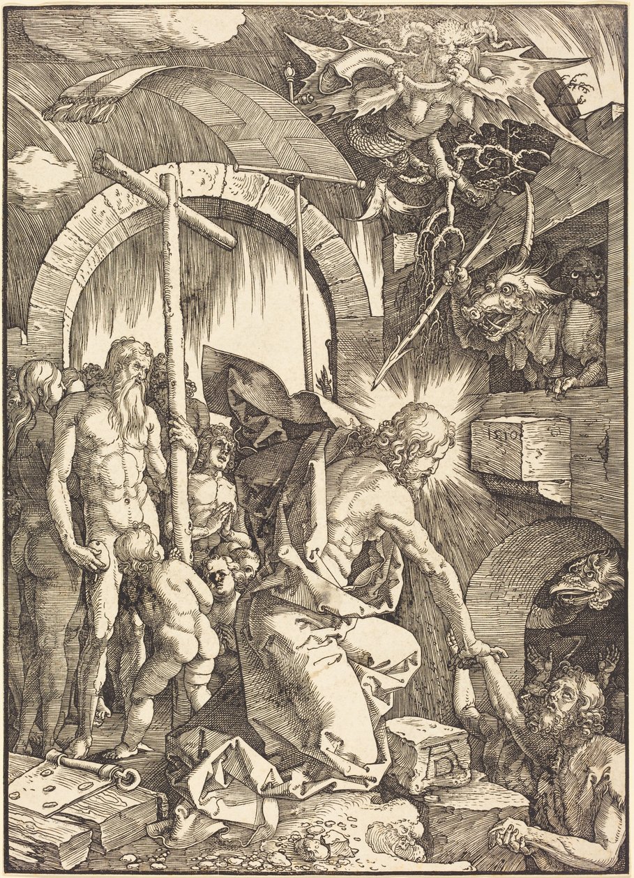 Kristus tuonelassa tekijältä Albrecht Dürer