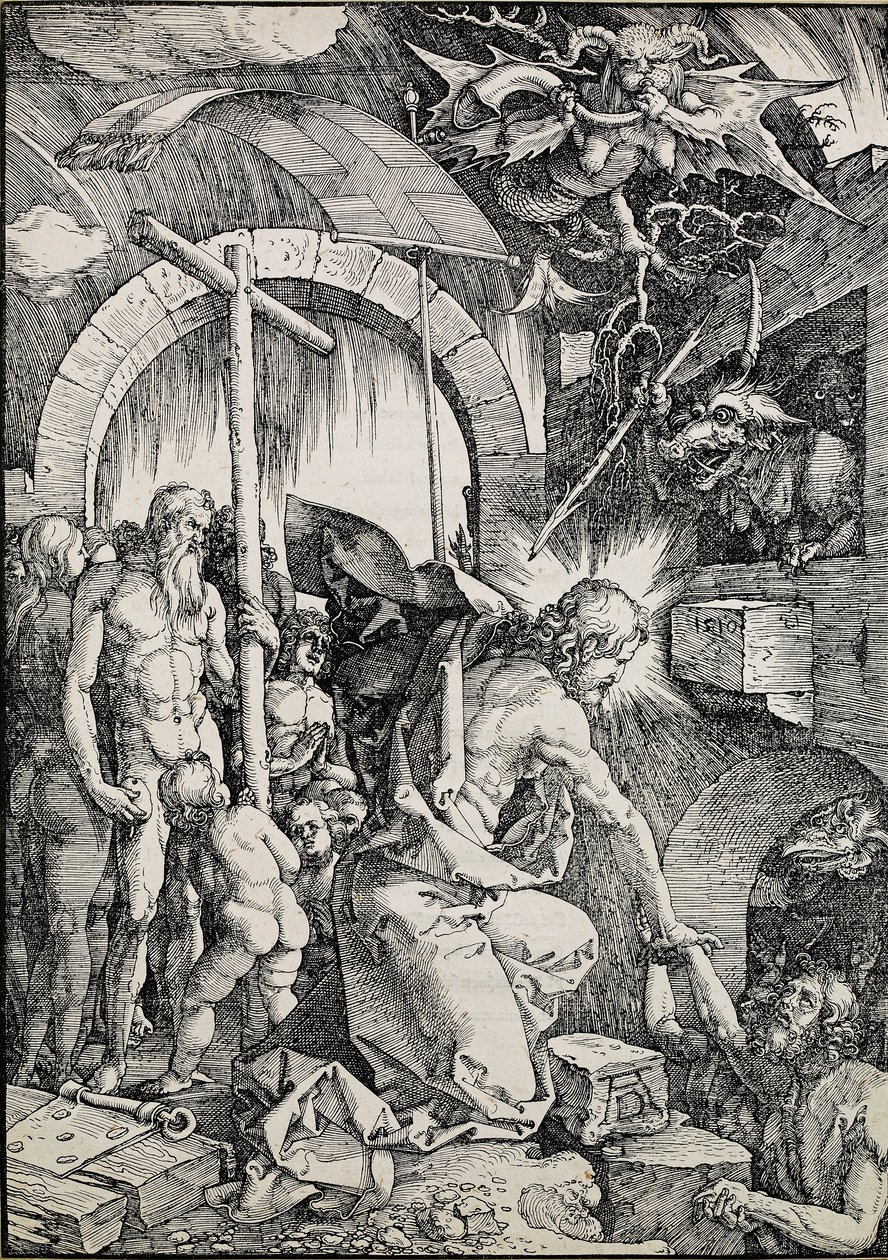 Kristus Limbossa, 1510 tekijältä Albrecht Dürer