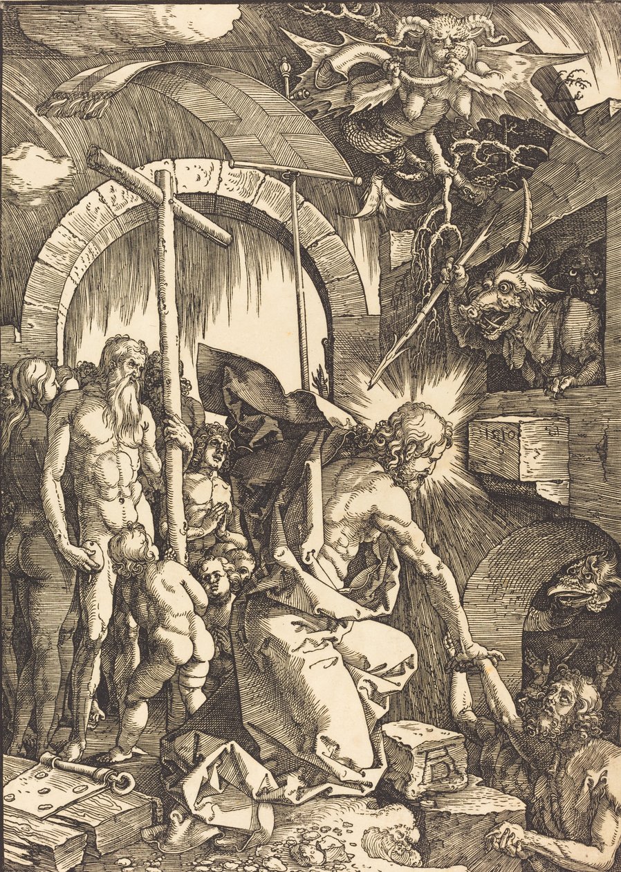 Kristus Limbossa, 1510. tekijältä Albrecht Dürer