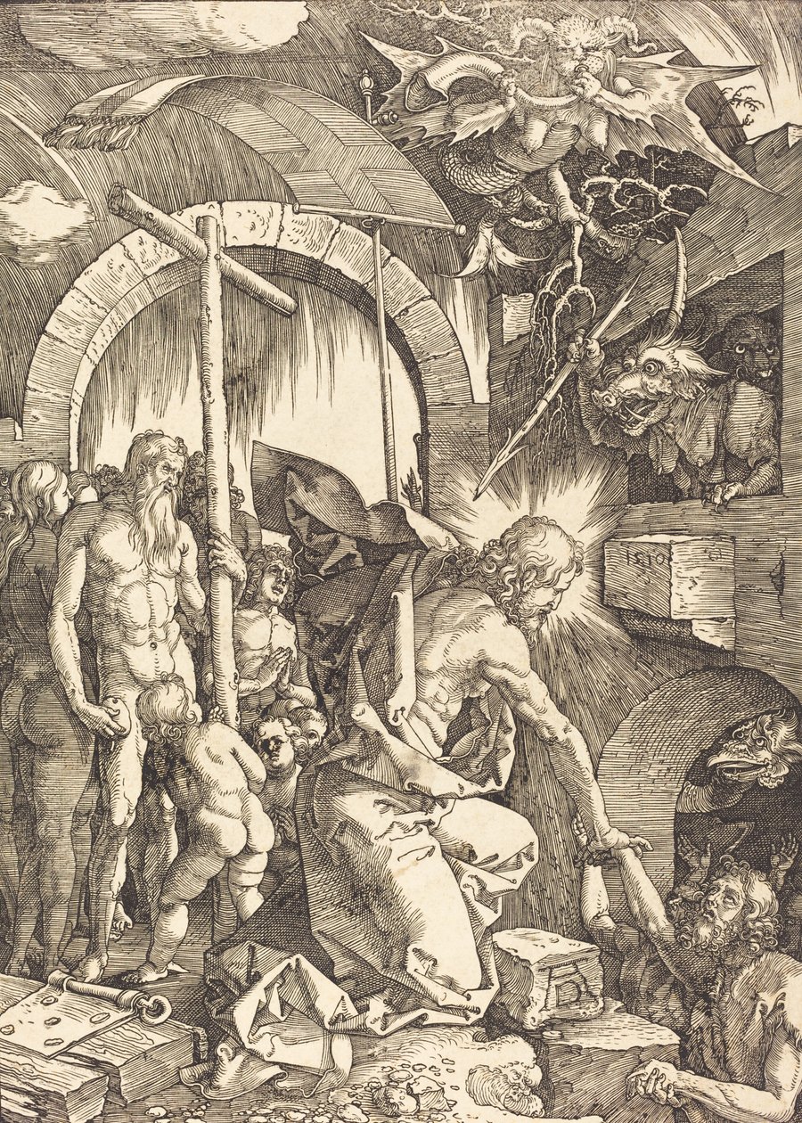 Kristus Limbossa, 1510. tekijältä Albrecht Dürer