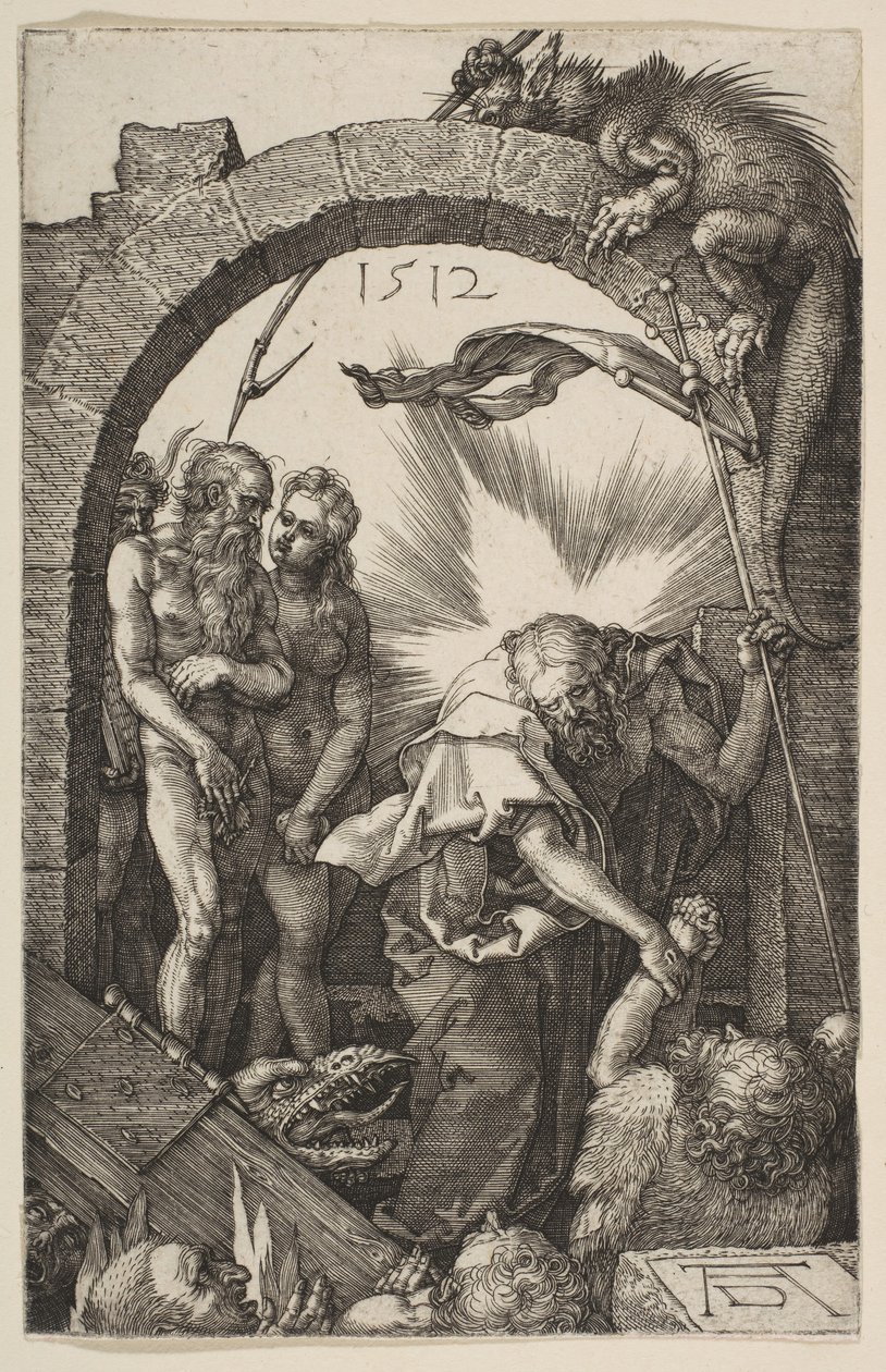 Kristus Limbossa, The Passion, 1512. tekijältä Albrecht Dürer