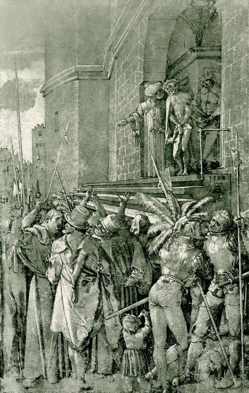 Kristus näytetään ihmisille tekijältä Albrecht Dürer