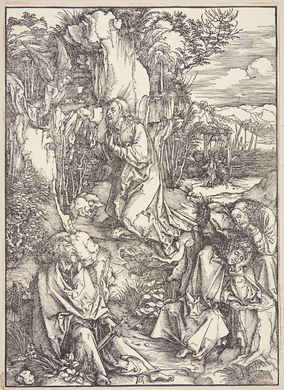 Kristus Öljymäeltä tekijältä Albrecht Dürer