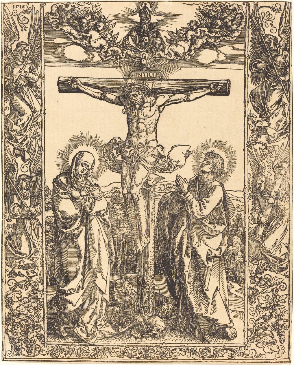 Kristus ristillä tekijältä Albrecht Dürer