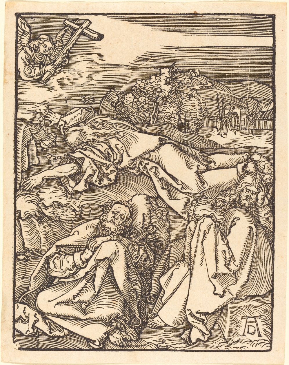 Kristus Öljymäellä tekijältä Albrecht Dürer