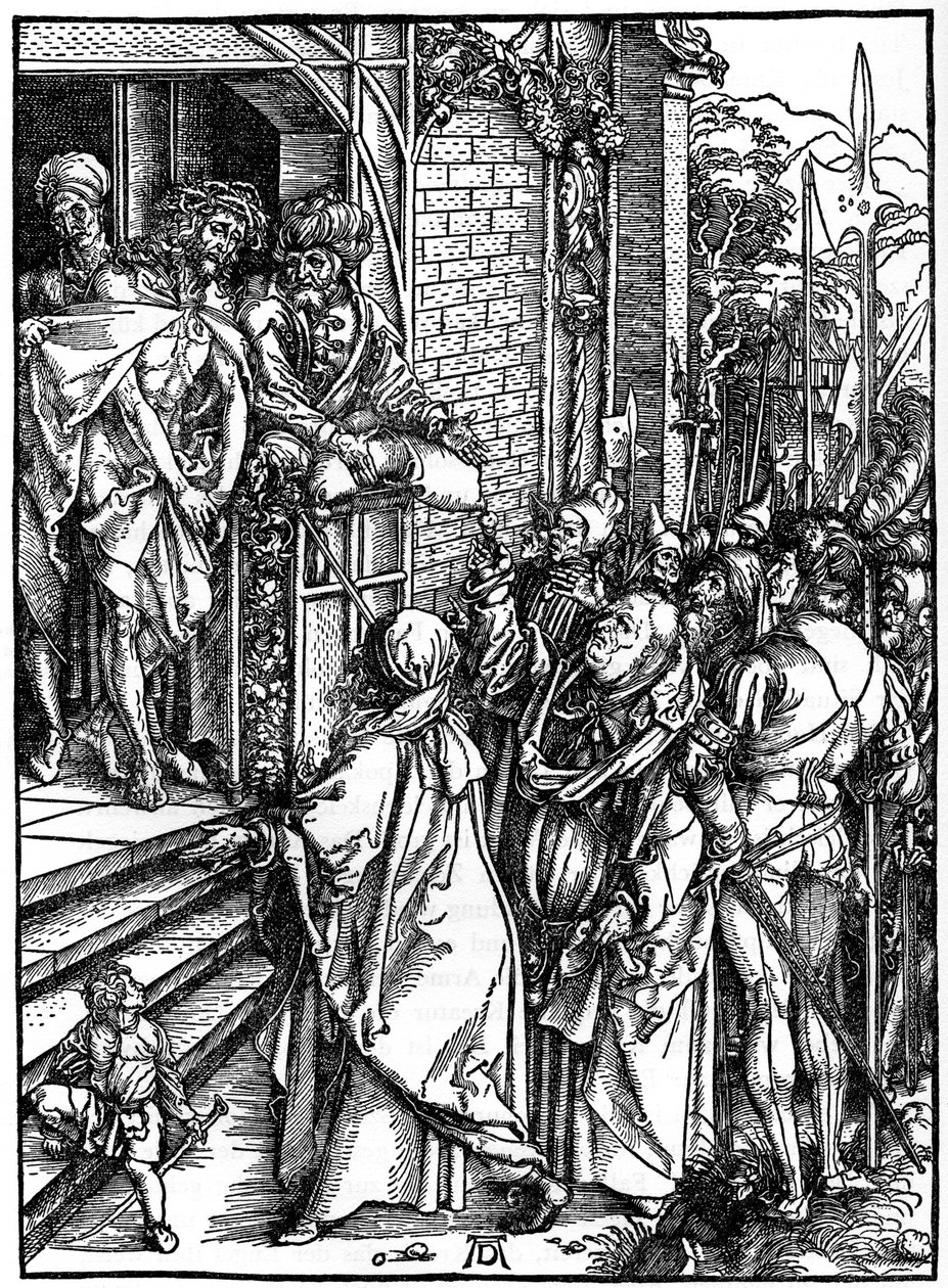 Kristus esitteli kansalle, 1498, 1936 tekijältä Albrecht Dürer