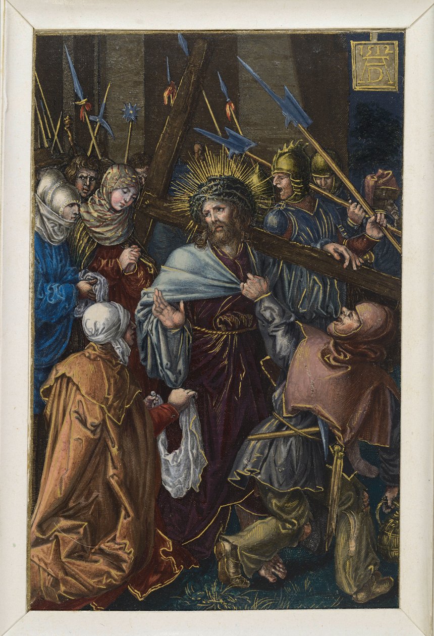 Kristus kantaa ristiä tekijältä Albrecht Dürer