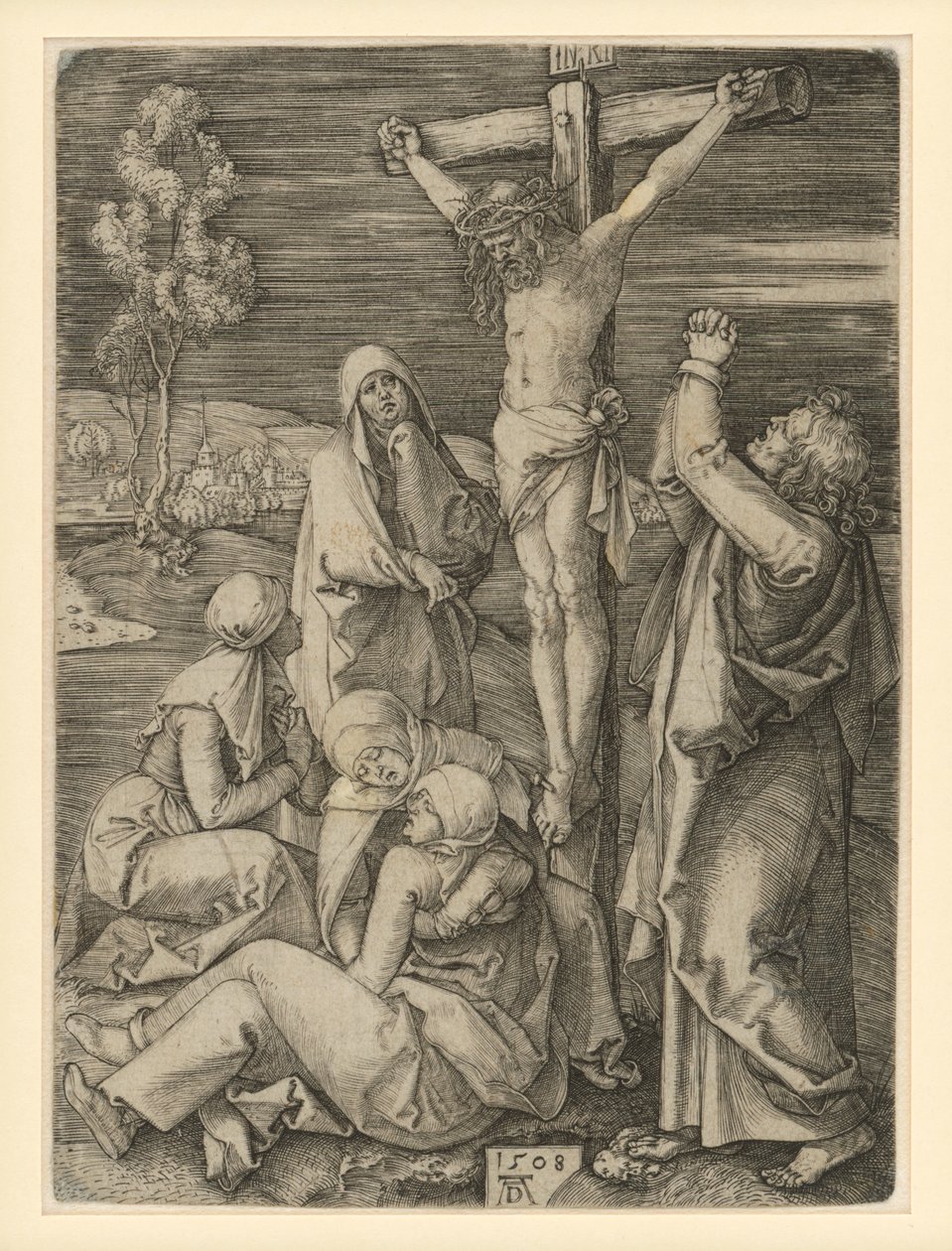 Kristus ristillä tekijältä Albrecht Dürer