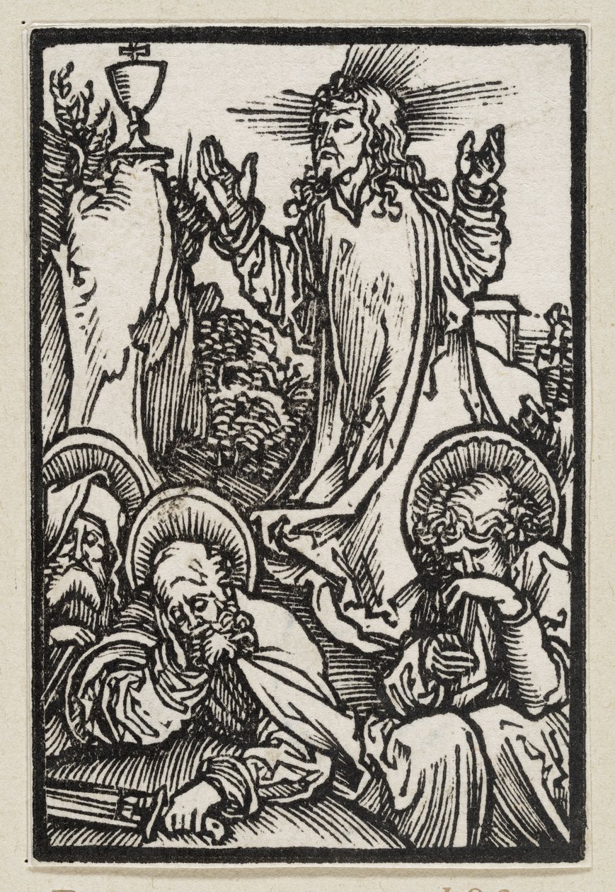 Kristus Öljymäellä (63 uskonnollista kohtausta) tekijältä Albrecht Dürer