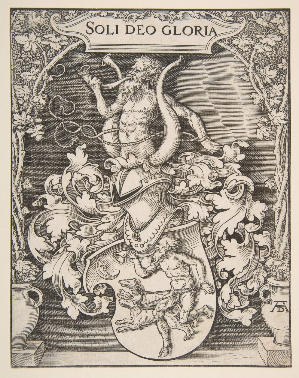 Johann Tscherten vaakuna.n.d. tekijältä Albrecht Dürer