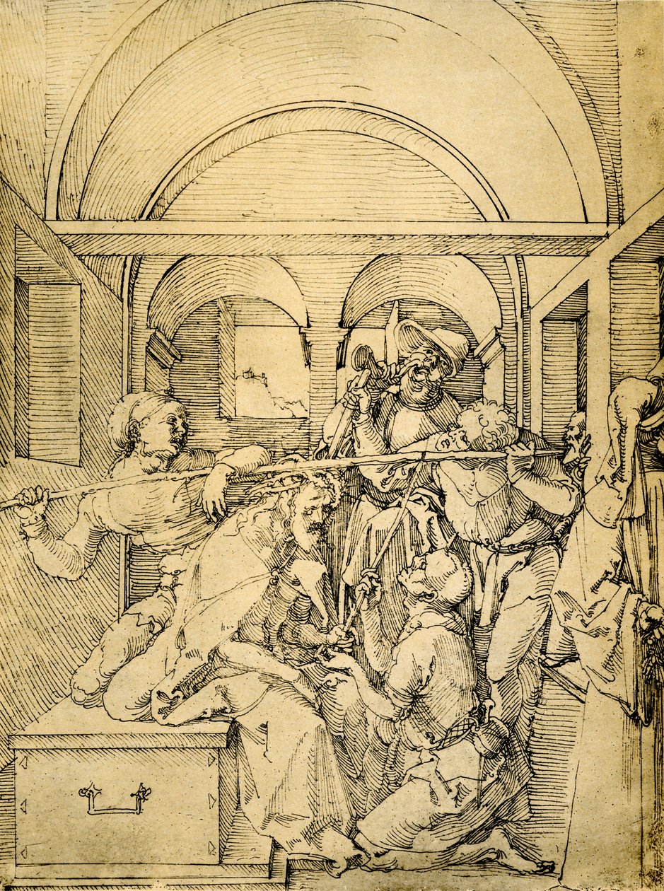 Kruunaus piikkeineen tekijältä Albrecht Dürer