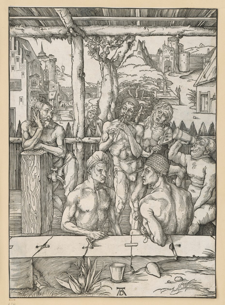 Miesten kylpylä tekijältä Albrecht Dürer