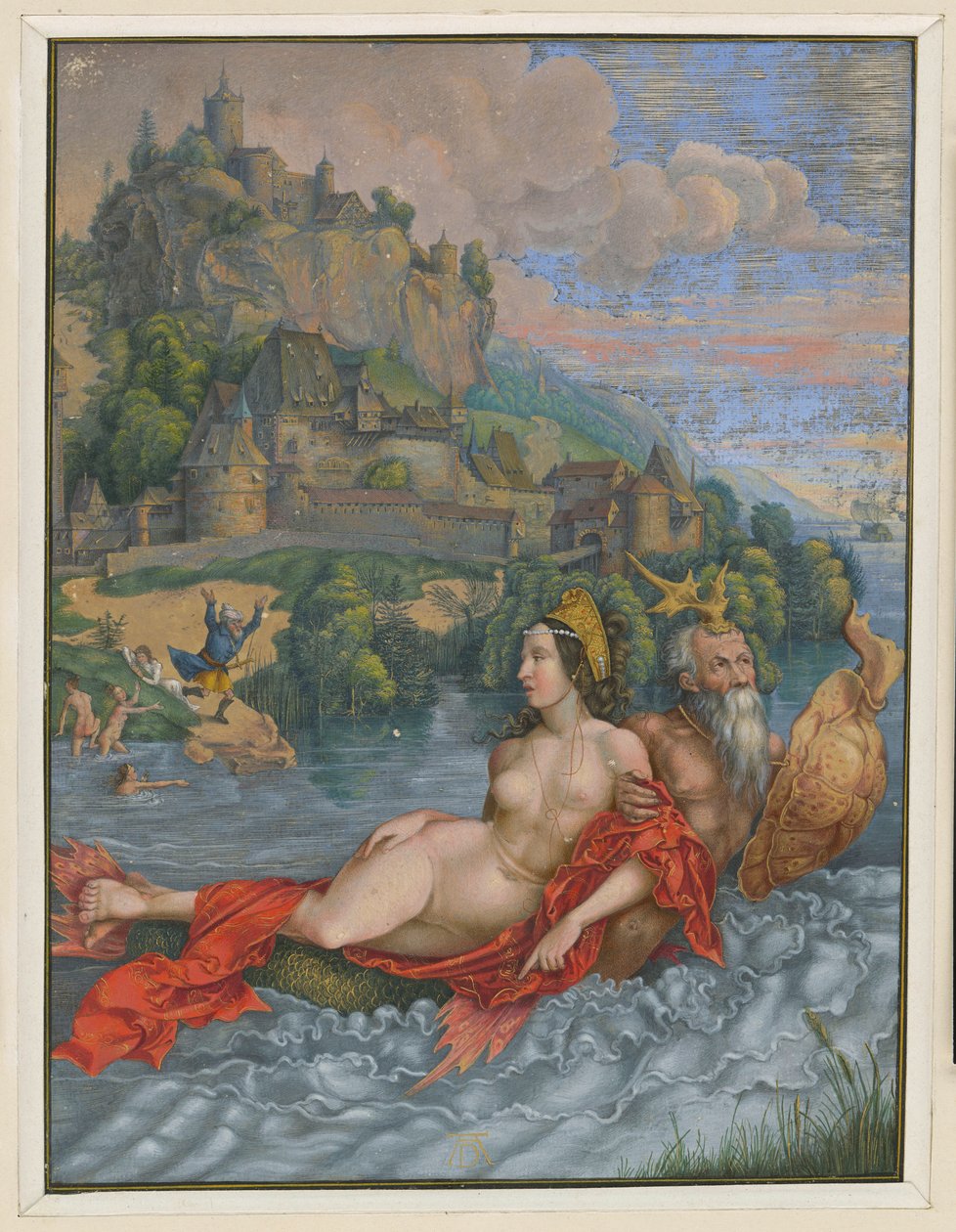 Merihirviö tekijältä Albrecht Dürer