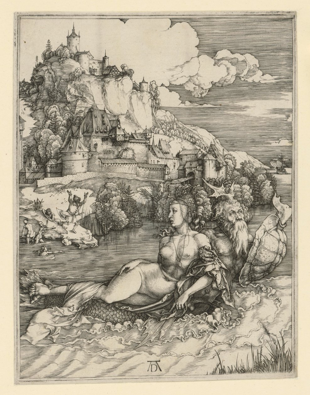 Merihirviö tekijältä Albrecht Dürer