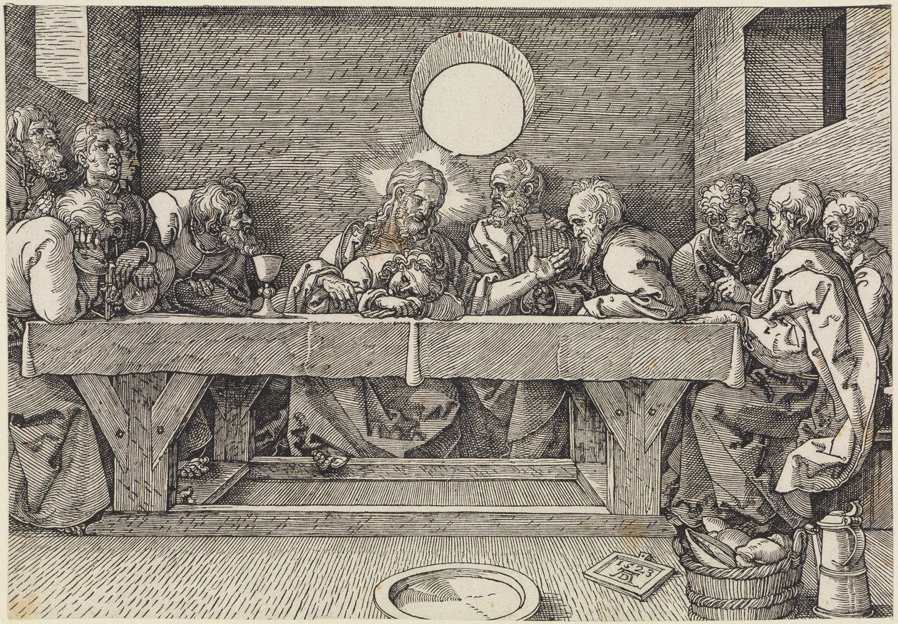 Viimeinen ehtoollinen tekijältä Albrecht Dürer