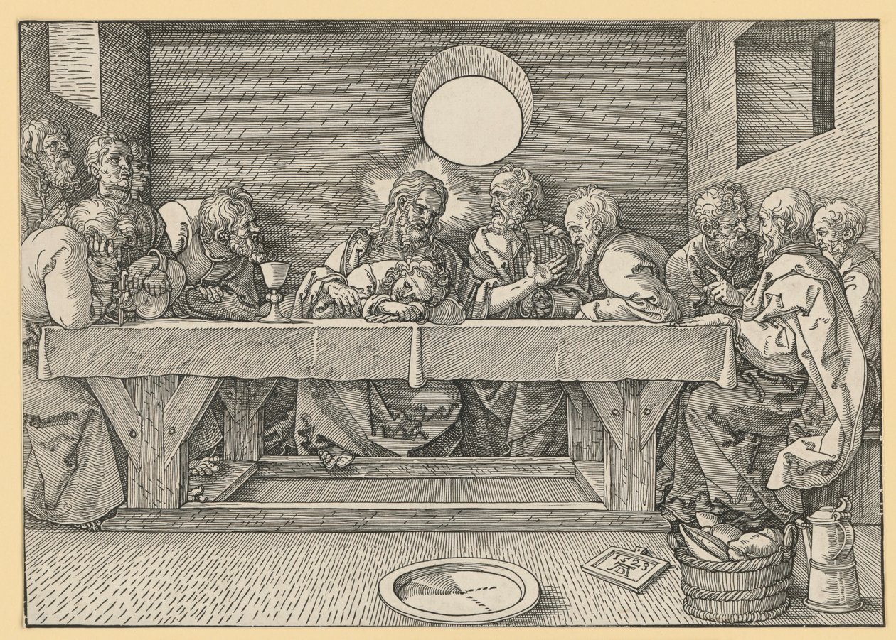 Viimeinen ehtoollinen tekijältä Albrecht Dürer