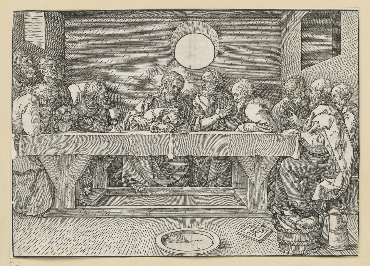 Viimeinen ehtoollinen tekijältä Albrecht Dürer