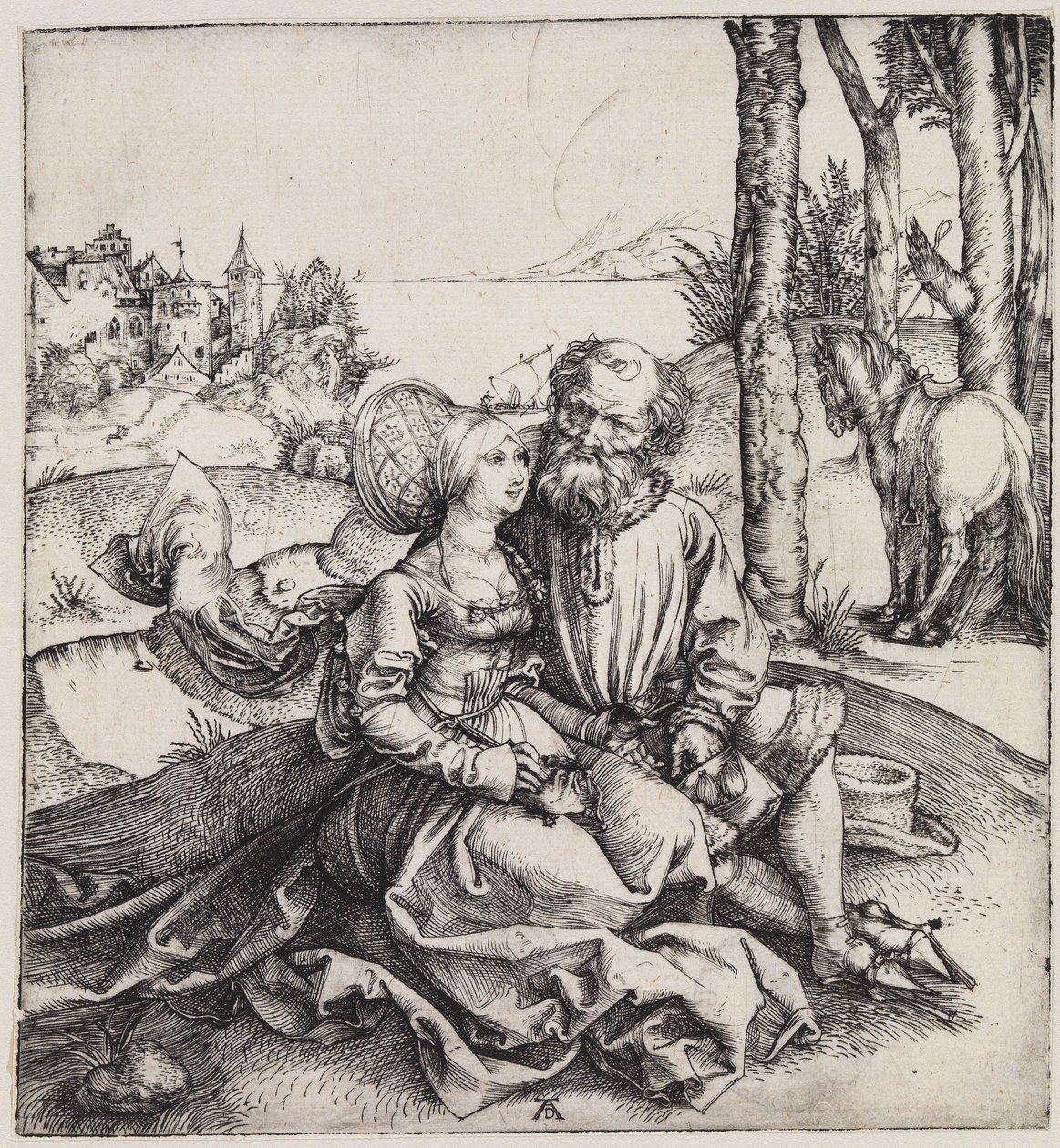 Epäsuhtainen pari (Kosinta) tekijältä Albrecht Dürer
