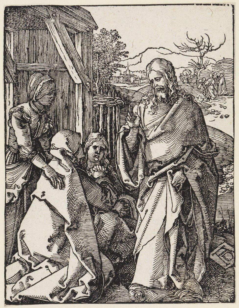 Kristuksen jäähyväiset äidilleen tekijältä Albrecht Dürer