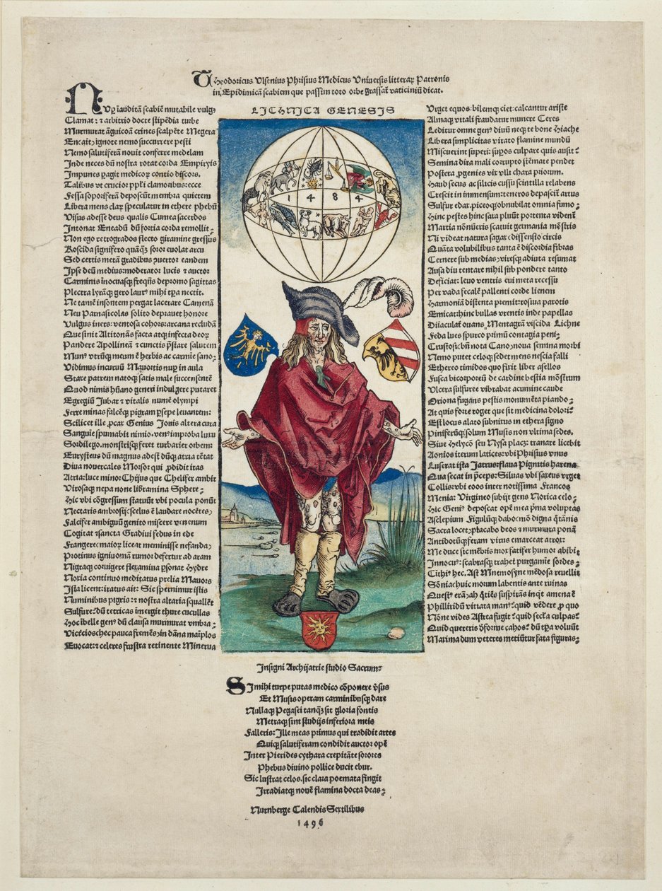 Syfilistä sairastava tekijältä Albrecht Dürer