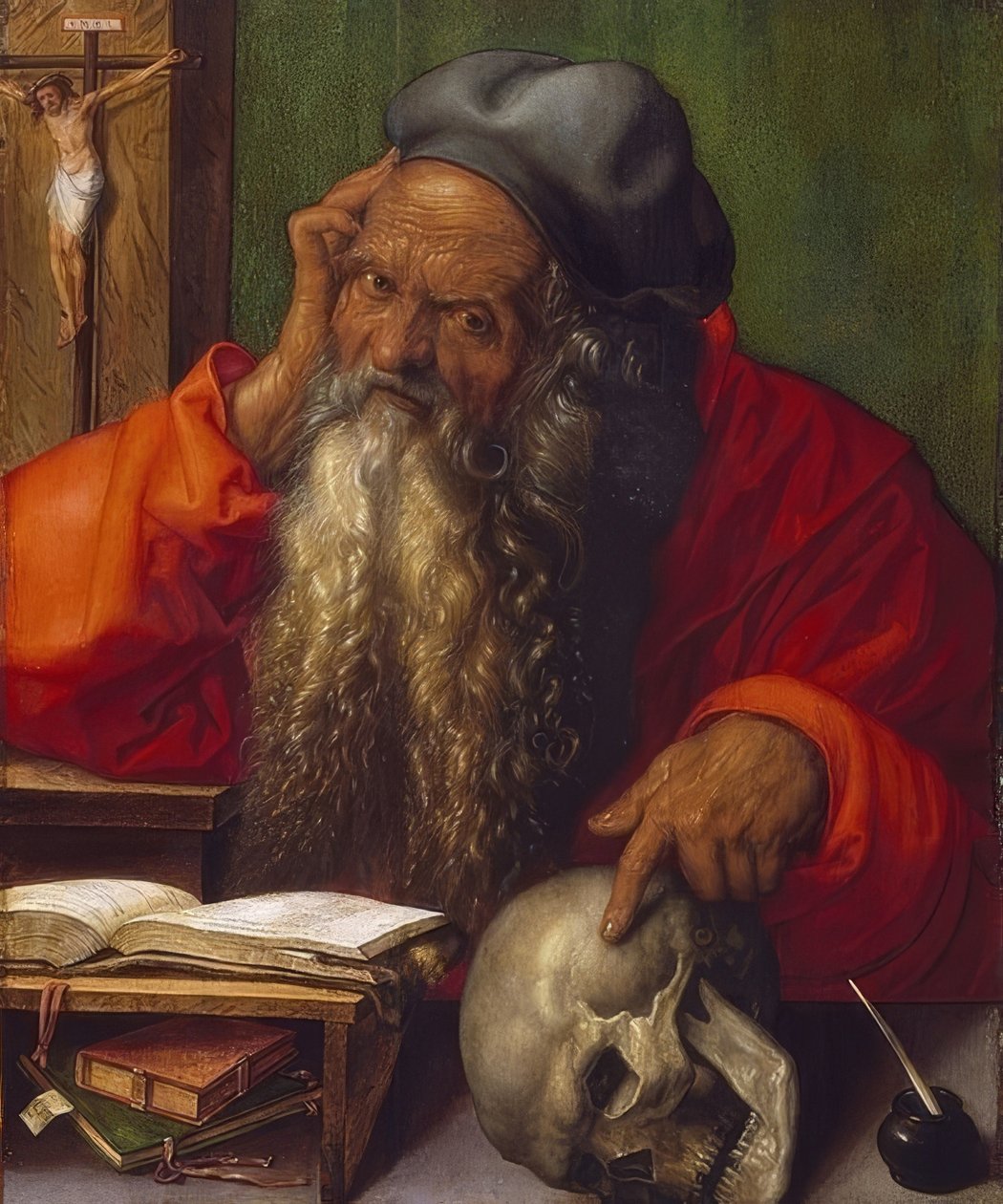 Saint Jerome tapauksessa. 1521 tekijältä Albrecht Dürer