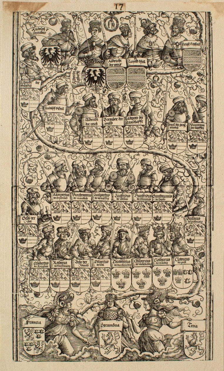 Yksityiskohta 17 tekijältä Albrecht Dürer