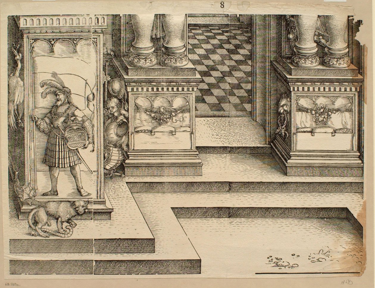 Yksityiskohta 8 tekijältä Albrecht Dürer