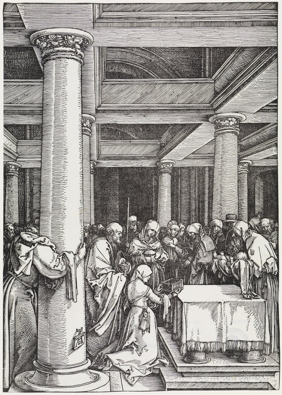 Esittely temppelissä tekijältä Albrecht Dürer