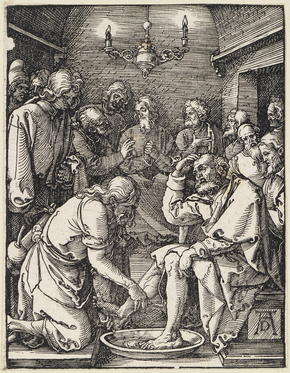 Jalkojenpesu tekijältä Albrecht Dürer