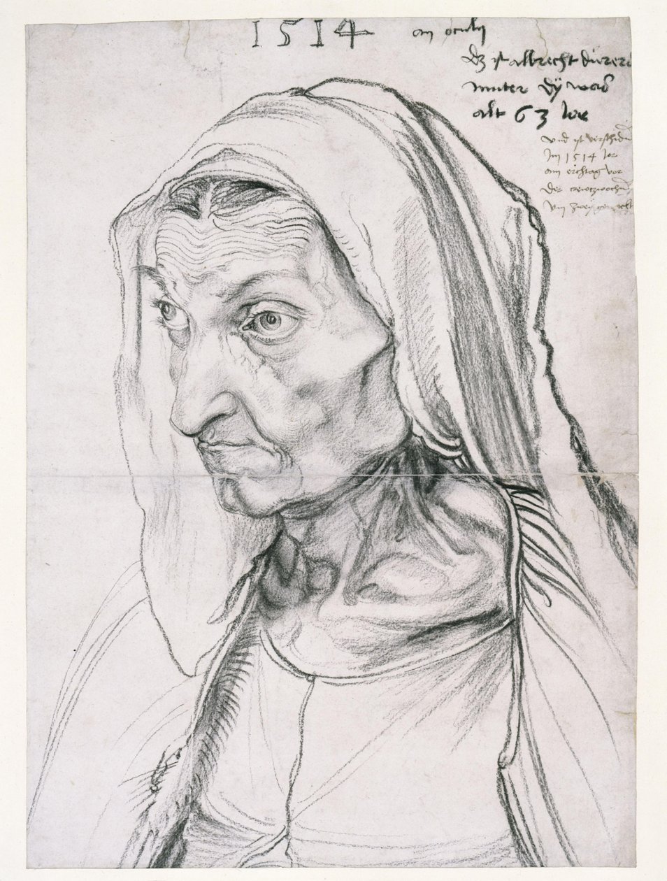 Taiteilijan äiti tekijältä Albrecht Dürer
