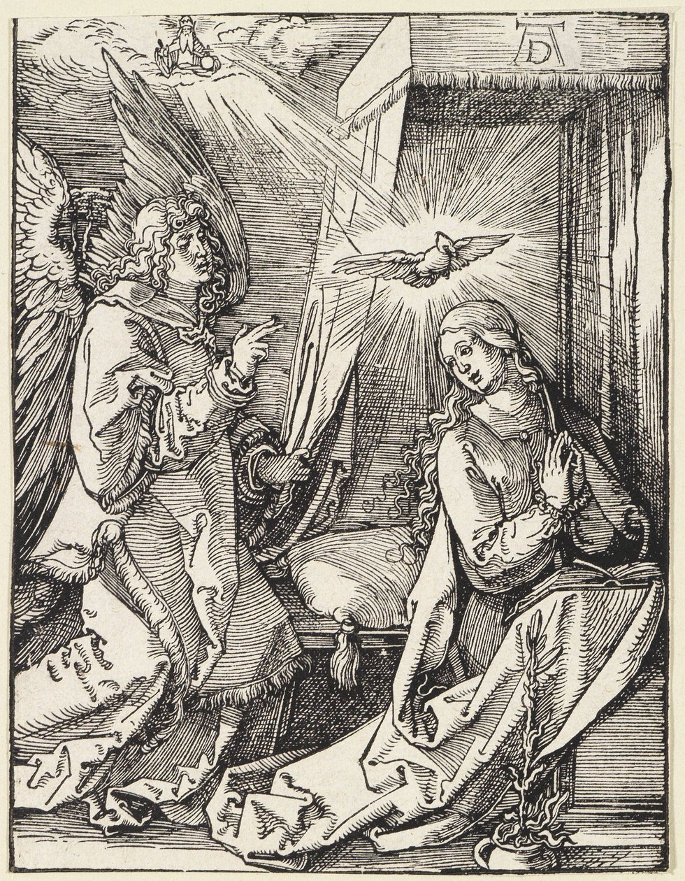 Enkelin ilmestys Marialle tekijältä Albrecht Dürer