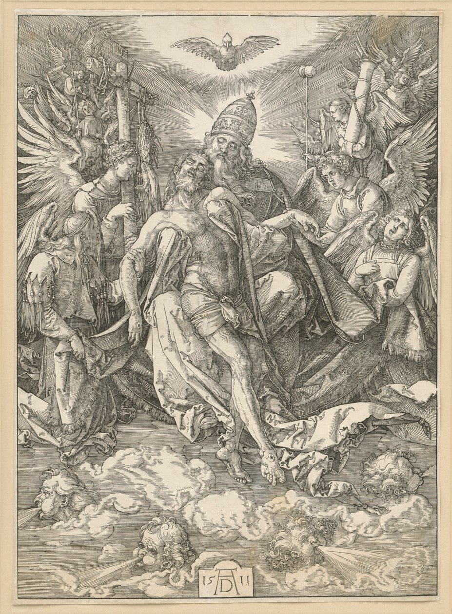 Pyhä kolminaisuus tekijältä Albrecht Dürer