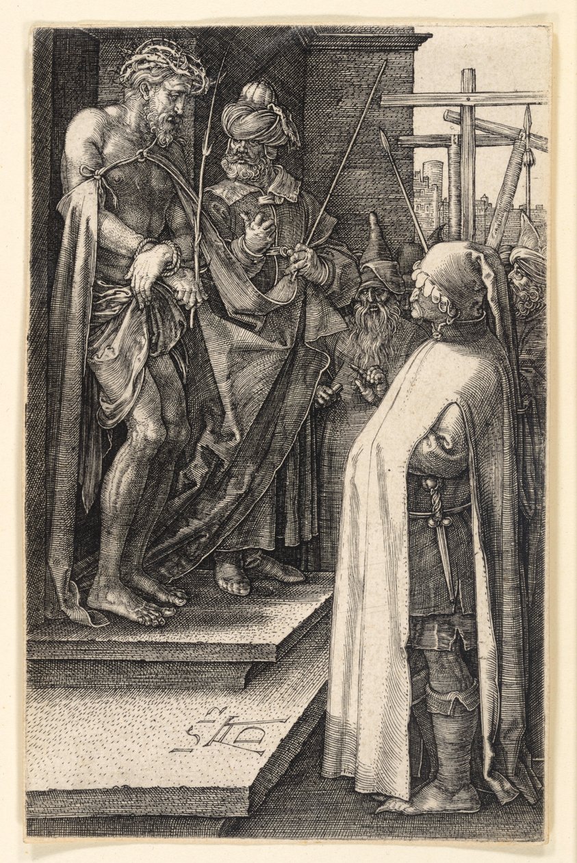 Ecce Homo (Kuparipiirros-passio) tekijältä Albrecht Dürer