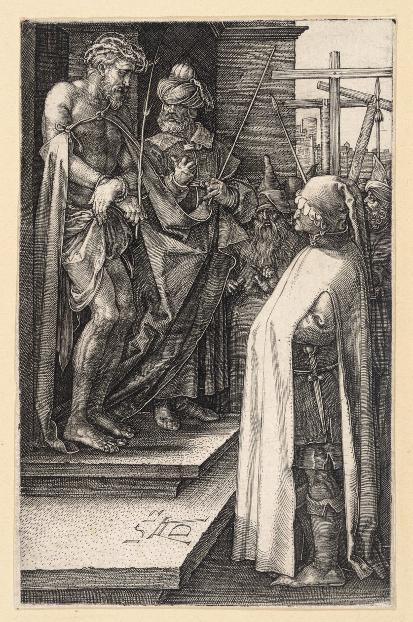 Ecce Homo (kuparikaiverruspassio) tekijältä Albrecht Dürer