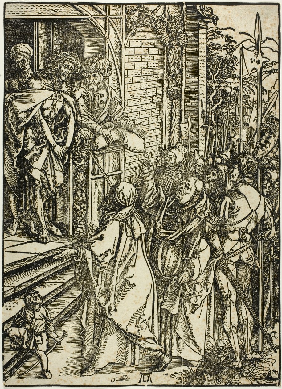 Ecce Homo - Kristuksen esittely suuresta kärsimyksestä tekijältä Albrecht Dürer