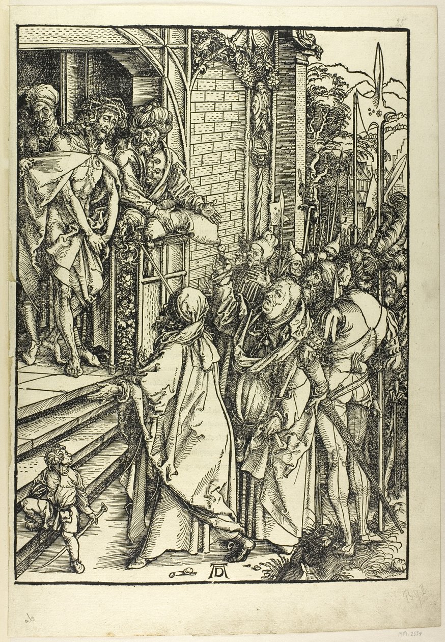 Ecce Homo - Kristuksen esittely suuresta kärsimyksestä tekijältä Albrecht Dürer