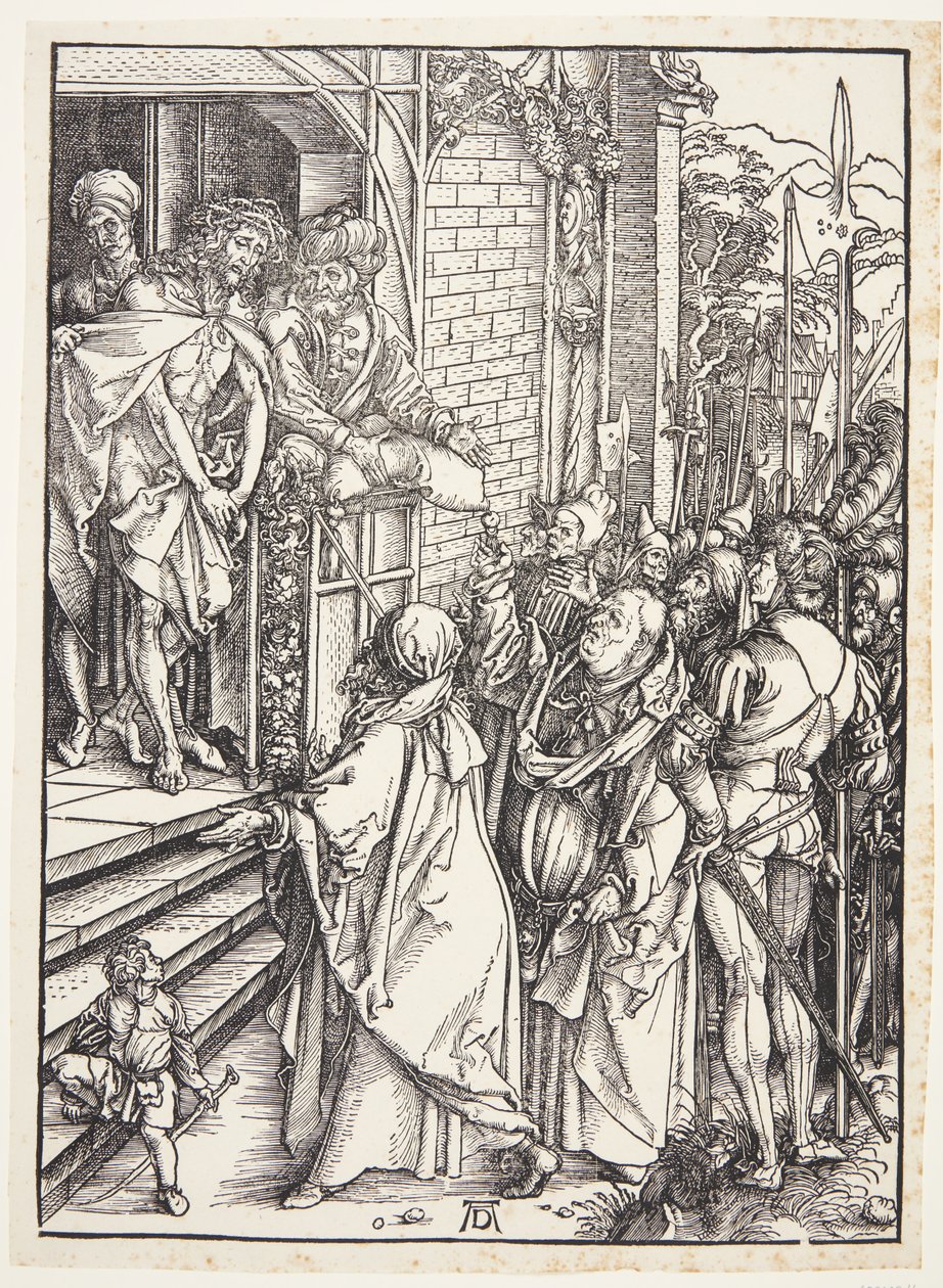 Ecce Homo - Kristuksen esittely tekijältä Albrecht Dürer
