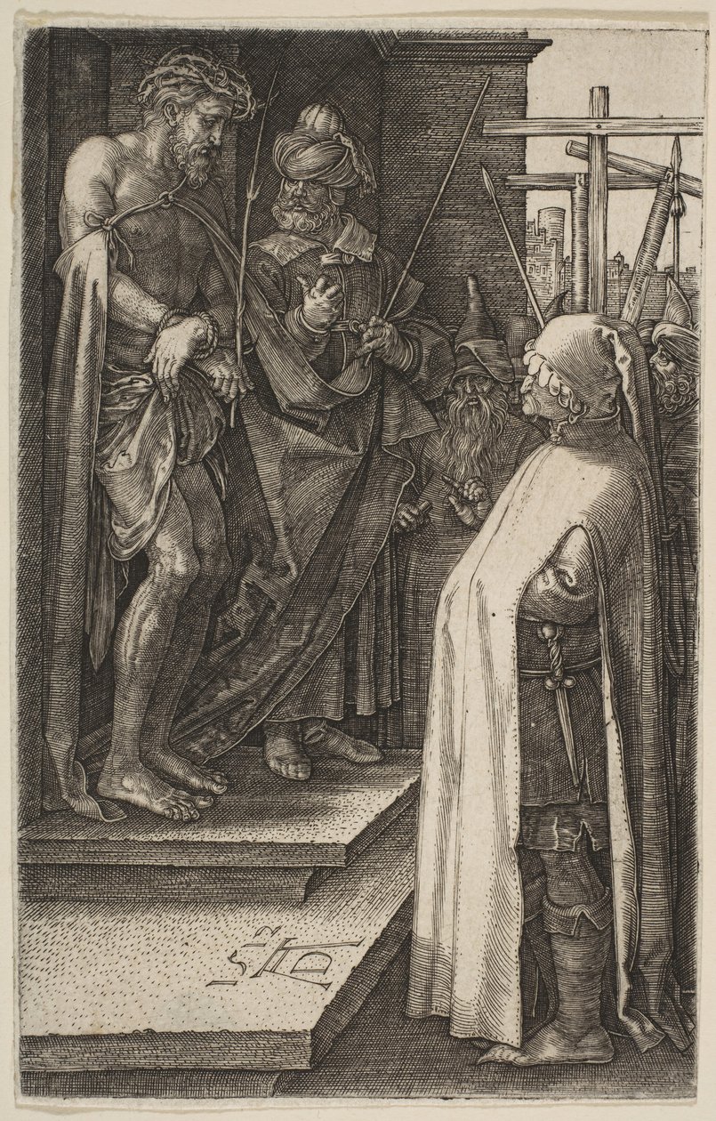 Ecce Homo, elokuvasta The Passion, 1512. tekijältä Albrecht Dürer