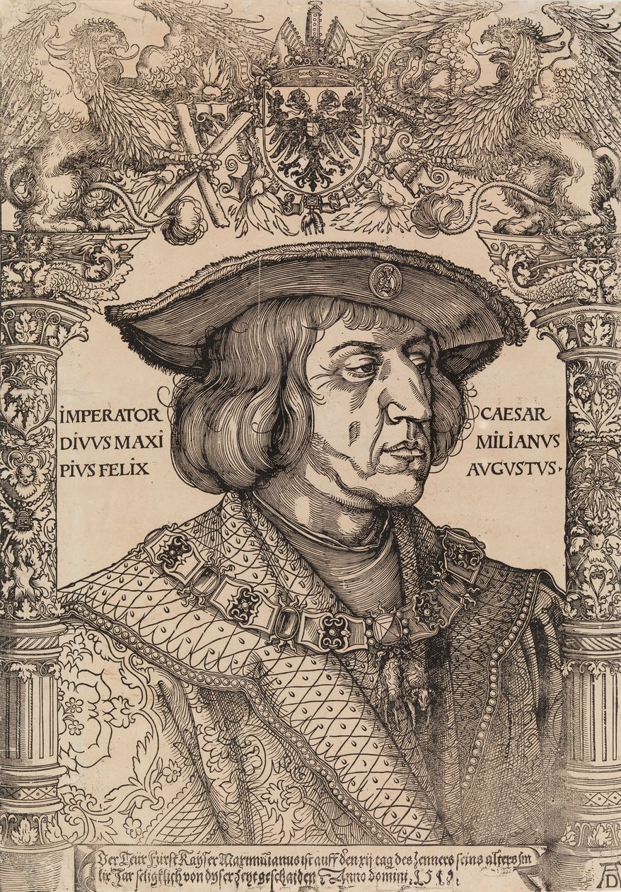Keisari Maksimilian I tekijältä Albrecht Dürer