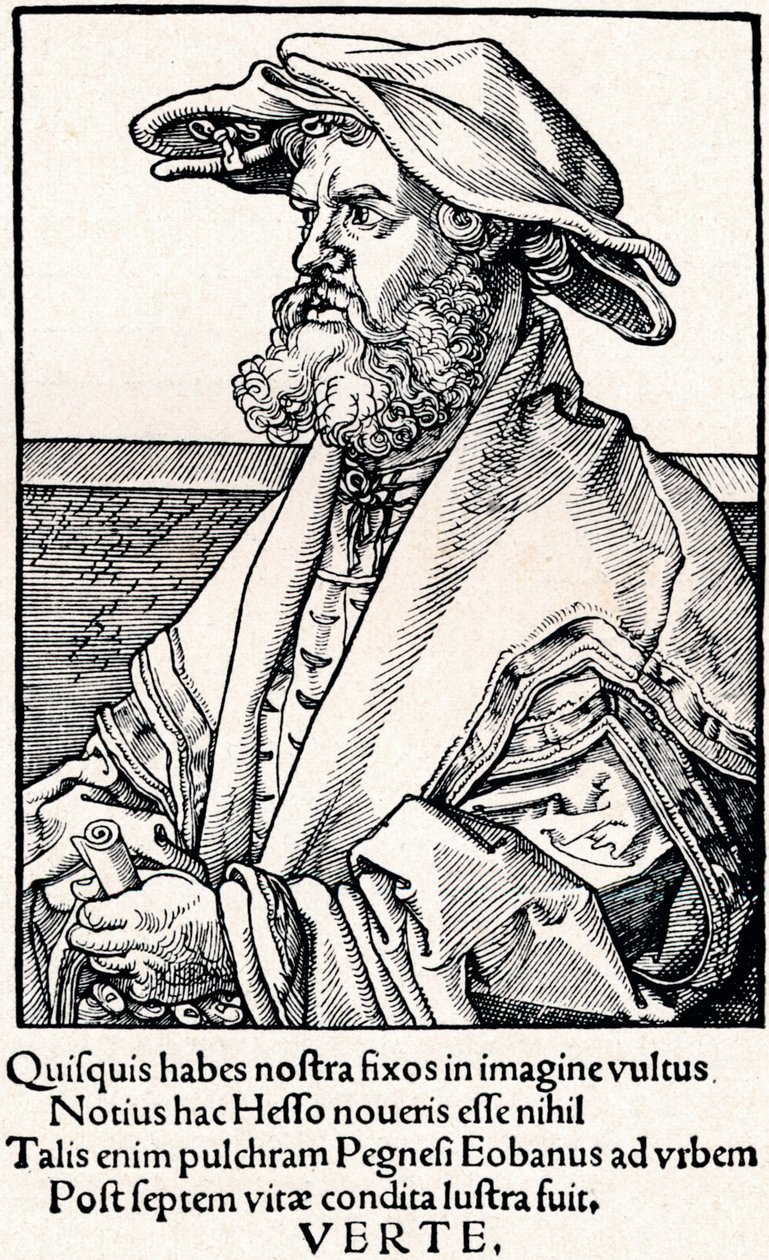 Eobanus Hessen, 1527 1906 tekijältä Albrecht Dürer
