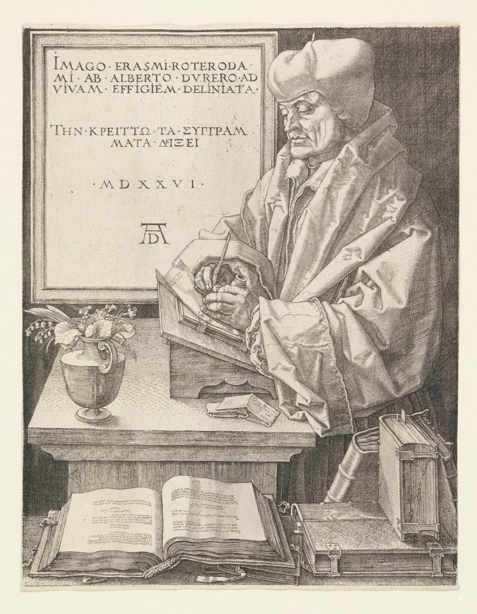 Erasmus tekijältä Albrecht Dürer