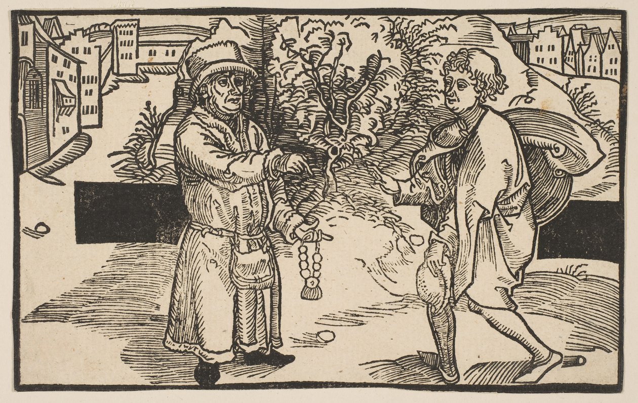Eunuchs, Terencen komediat, 1800-luvun uusintapainos.n.d. tekijältä Albrecht Dürer