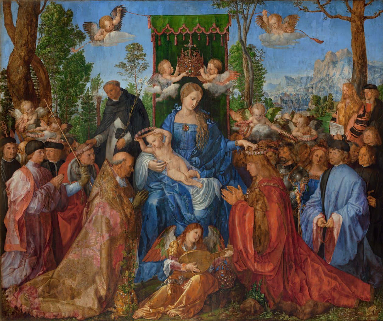 Rukousnauhan juhla tekijältä Albrecht Dürer