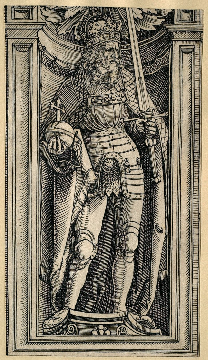 Hahmo kaaren pylväästä tekijältä Albrecht Dürer