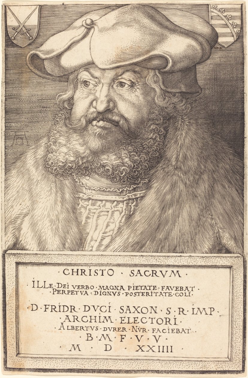Frederick Viisas, Saksin vaaliruhtinas tekijältä Albrecht Dürer