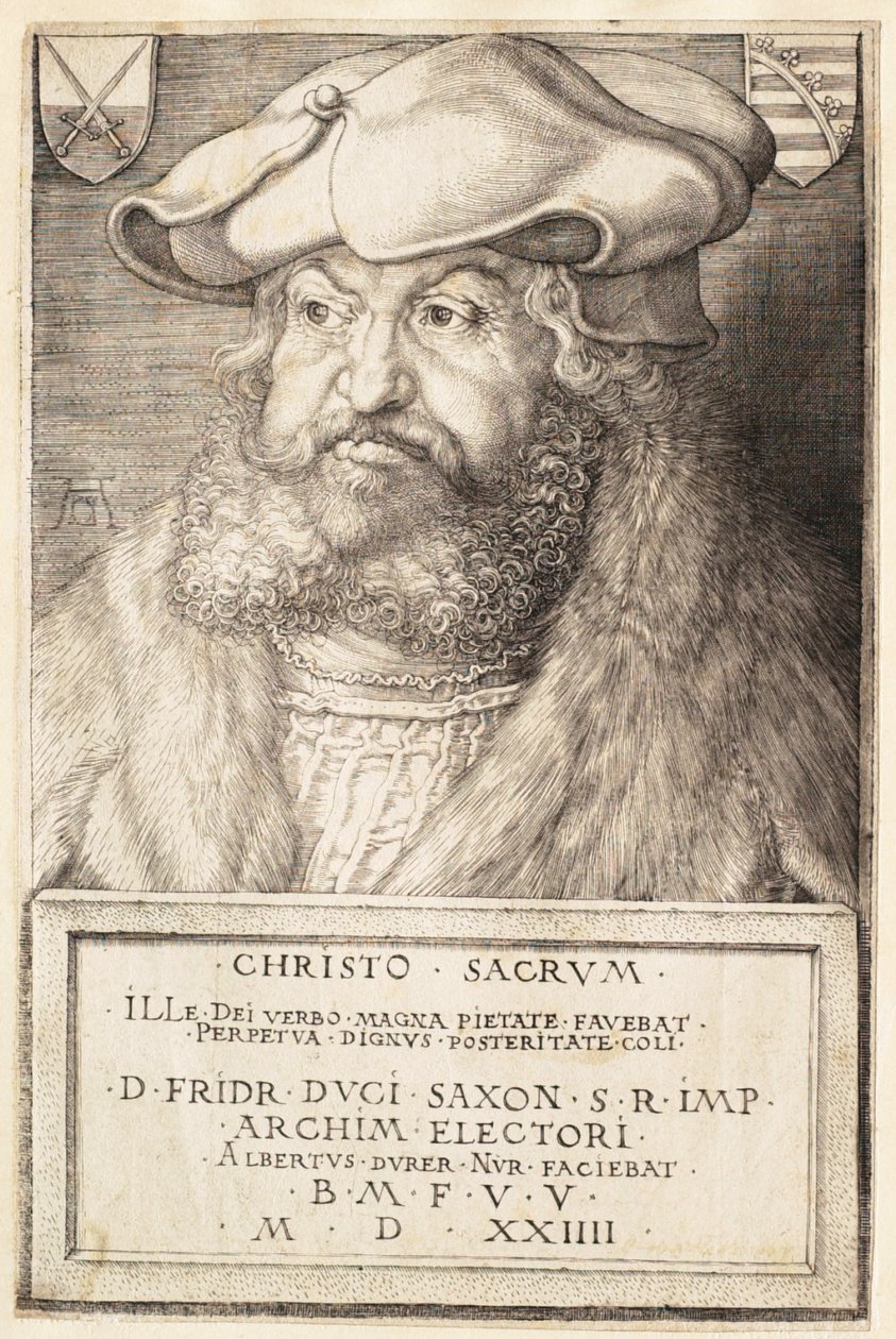 Fredrik Viisas, Saksin vaaliruhtinas tekijältä Albrecht Dürer